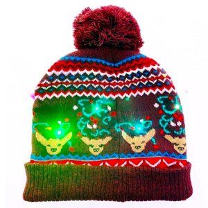 American Eagle Light Up Reindeer Hat